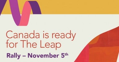 Canada is ready for The Leap rally