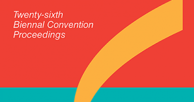 Report: proceedings of the 26th national convention