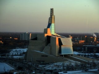 Canadian Human Rights Museum in Winnipeg