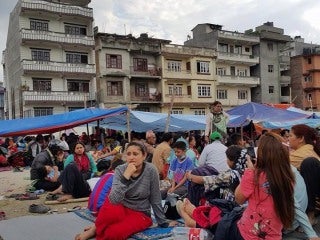 Earthquake devastated the capital of Nepal, Kathmandu on April 25
