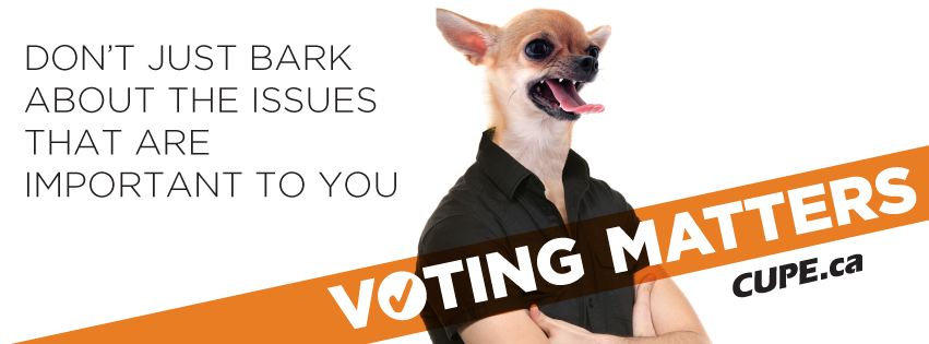 Voting Matters Cover: Dog Image