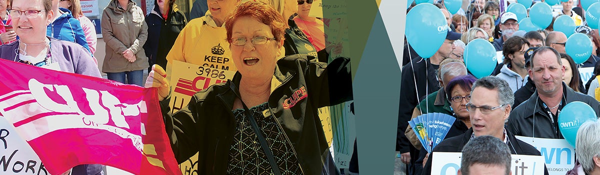 United for stronger communities – CUPE’s 2015 campaign highlights