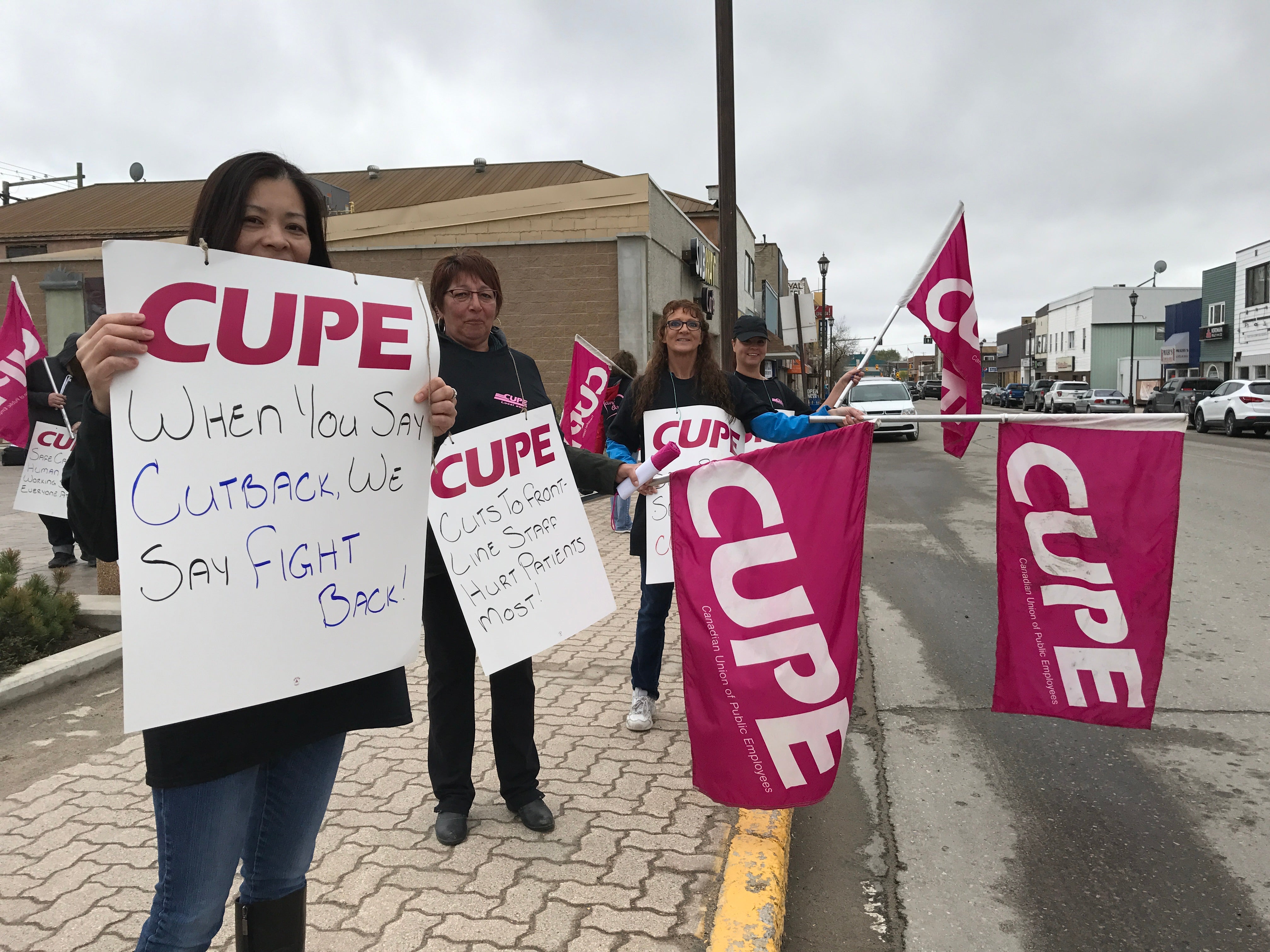 CUPE Local 8600 fights back against cuts to northern health care