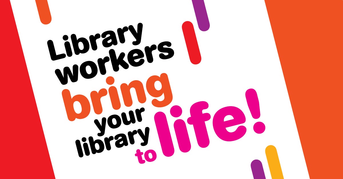 Sign the pledge: I support my library. I support my library workers ...