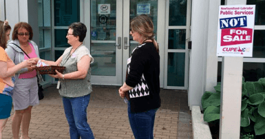 CUPE NL members ask the public to join the fight to stop library closures