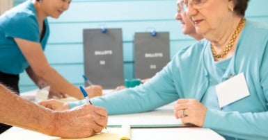 polling station