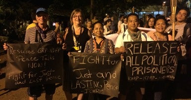 Solidarity with the Philippines