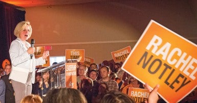 NDP Rachel Alberta Win