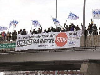 Quebec- austerity protest 