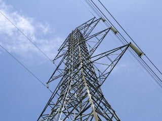 Power lines in Ontario