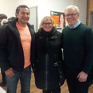 Wab kinew, Kelly Moist and Greg Selinger 