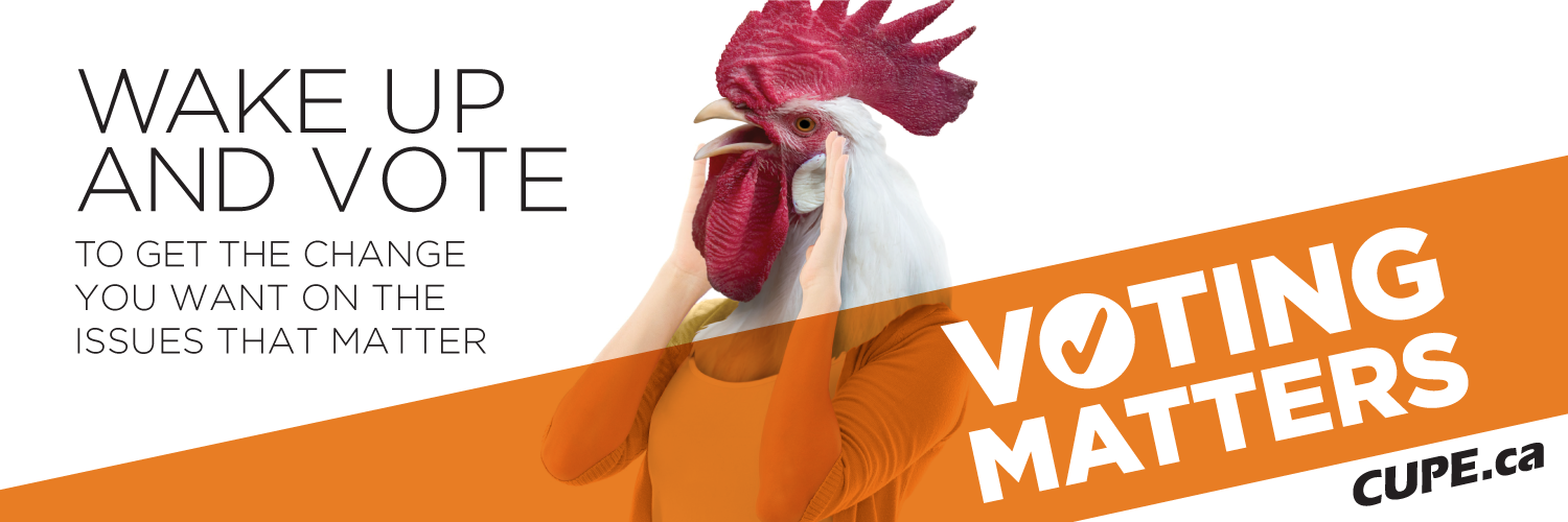 Voting Matters Header: Rooster Image