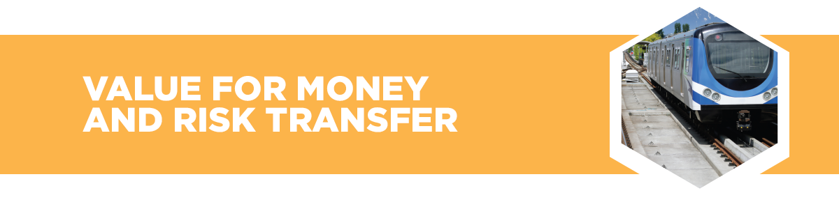 Value for money and risk transfer