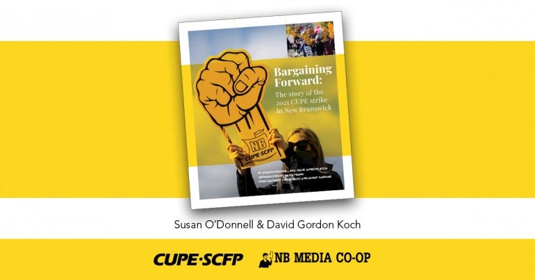 Image of the book cover - a protester holding a yellow fist placard
