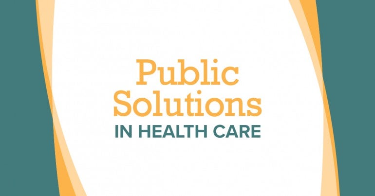 Public solutions in health care