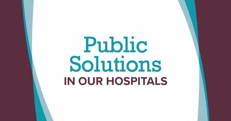 Public solutions in health care