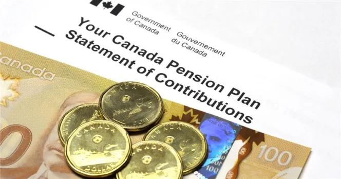 CPP Statement of Contributions with money on top of it