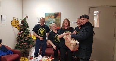 NBCNHU occupation of Social Development office in Fredericton, NB