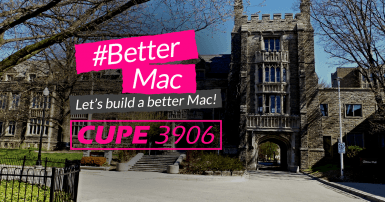 Let's build a better Mac CUPE 3906