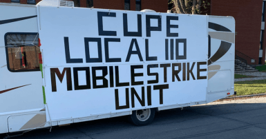 CUPE 110 Mobile Strike Unit