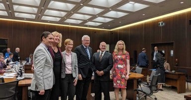 Jenna Brookfield, agente de santé et de sécurité du SCFP au Comité permanent de la santé