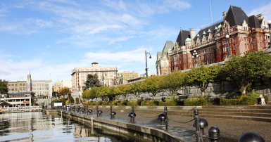 The popular destination, Victoria, British Columbia, Canada.