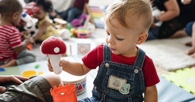 child playing