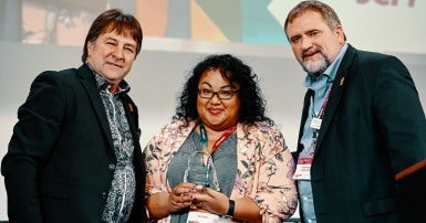 Gina Puntil, Mark Hancock, Charles Fleury