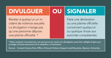 Divulguer ou Signaler