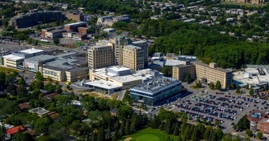 L'Hôpital Maisonneuve-Rosemont à Montréal.