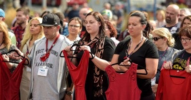 Sisters in Spirit ceremony held at the 2017 CUPE convention in Toronto