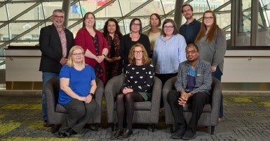 National Library Workers committee members