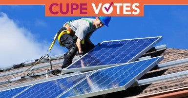 Environment and Climate Change: CUPE votes