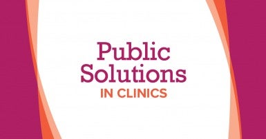 Public solutions in health care