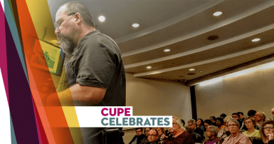 CUPE 905 presenting to town council