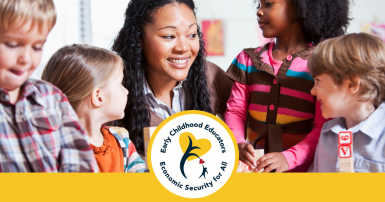 Web banner - Nova Scotia ECE economic security campaign