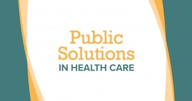 Public solutions in health care