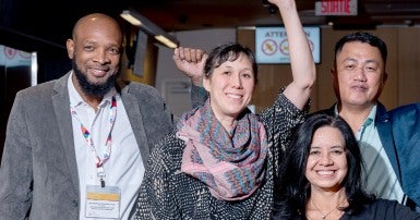 Photo of Jean Bonald Golinsky Fatal and international solidarity allies