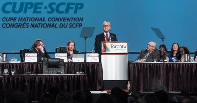 Stephen Lewis, Convention 2017