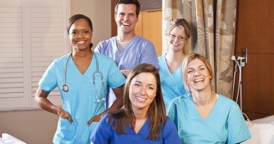 Nurses and health care workers