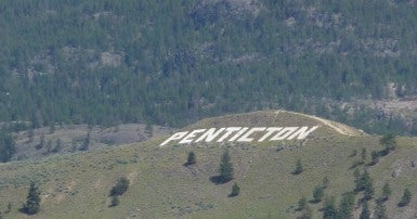 Hills near Penticton