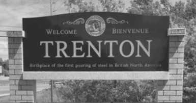 Trenton welcome sign