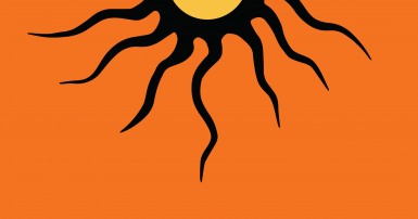 Stylized image of sun