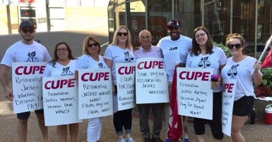 CUPE 4764 strike