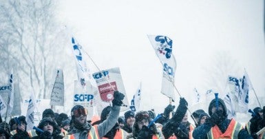 Grève Port de Montreal strike