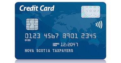 Nova Scotia Taxpayers Credit Card