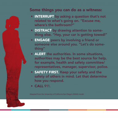 Some things you can do as a witness