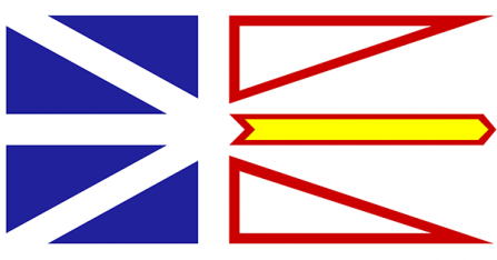 Newfoundland and Labrador flag Newfoundland and Labrador flag