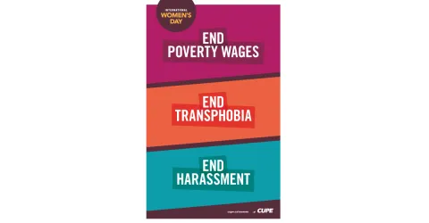 International Women's Day poster