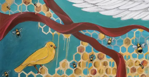 Artwork for the HIV policy booklet